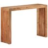 vidaXL Console Table 110x30x76 cm Solid Wood Acacia