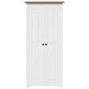 vidaXL Wardrobe White 80x50x171.5 cm Solid Pine Panama Range