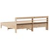 vidaXL Bed Frame without Mattress 200x200 cm Solid Wood Pine