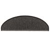 vidaXL Stair Mats Self-adhesive Sisal-Look 30 pcs 65x21x4 cm Anthracite