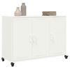 vidaXL Sideboard White 100.5x39x72 cm Steel