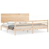 vidaXL Bed Frame without Mattress 200x200 cm Solid Wood