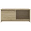 vidaXL TV Cabinet Sonoma Oak 90x35x40 cm Engineered Wood