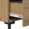 vidaXL Bedside Cabinet Artisan Oak 40 x 35 x 47.5 cm Engineered Wood