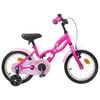 vidaXL Kids Bike 16 Inches for 4-6 Years Old Dark Pink