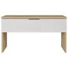 Germania Shoe Bench GW-Avino 38x92x51 cm Navarra-oak and White