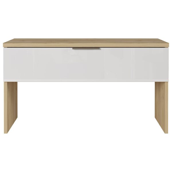 Germania Shoe Bench GW-Avino 38x92x51 cm Navarra-oak and White