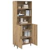 vidaXL Highboard Artisan Oak 69.5 x 34 x 180 cm