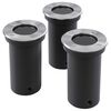 vidaXL Garden Light | Set of 3 | Black | Stainless steel | Small | Tough