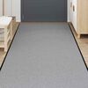 vidaXL Doormat Grey 115x400 cm