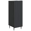 vidaXL Sideboard Black 34.5 x 33 x 92 cm Engineered Wood