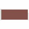 vidaXL Retractable Side Awning 120 x 300 cm Brown