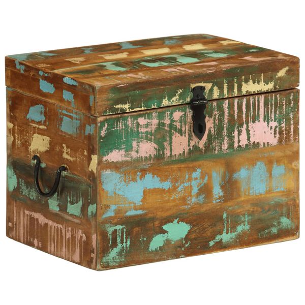 vidaXL Reclaimed Storage Box Solid Wood