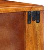 vidaXL Bedside Cabinet 2 pcs Brown 40 x 35 x 35 cm Solid Acacia Wood