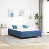 vidaXL Bed Mattress with Mattress Blue 140 x 200 cm Fabric