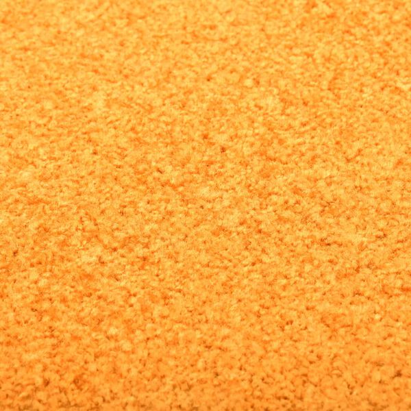 vidaXL Doormat Washable Orange 60x90 cm
