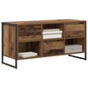 vidaXL TV Cabinet Old Wood 100 x 36 x 49.5 cm Engineered Wood