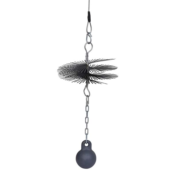Round Chimney Cleaning Brush Dia. 20 cm