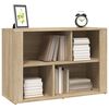 vidaXL Sideboard Sonoma Oak 80x30x54 cm Engineered Wood