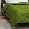 vidaXL Summer Duvet Green 200 x 140 cm Microfiber
