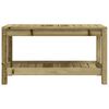 vidaXL Garden Bench 82.5x35x45 cm Impregnated Wood Pine