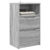 vidaXL Bedside Tables with Drawer 2 pcs Grey Sonoma 40 x 30 x 467 cm