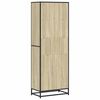 vidaXL Bookcase Sonoma Oak 60x35x170.5 cm Engineered Wood
