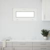 vidaXL Basement Window RISOR 80x40 cm Tilt 3 Glazing White