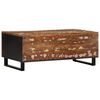 vidaXL Coffee Table 100x54x40 cm Solid Wood Reclaimed&Engineered Wood