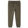 vidaXL Kids' Sweatpants Dark Khaki Melange 92