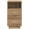 vidaXL Bedside Cabinets 2 pcs with 2 Drawers Artisan Oak 36x36x68 cm