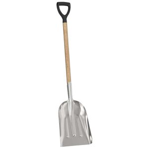 vidaXL Shovel Silver 29 x 122 cm Aluminum