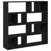 vidaXL Book Cabinet/Room Divider Black Oak 105x24x102 cm
