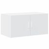 vidaXL Wall Cabinet White 80x42.5x40 cm Engineered Wood