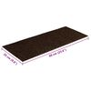 vidaXL Stair Mats Self-adhesive 30 pcs 60x25 cm Brown Rectangular