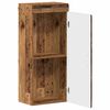 vidaXL Bathroom Wall Cabinet TULUM Old Wood 37 x 24.5 x 86 cm