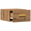 vidaXL Wall-mounted Bedside Cabinets 2 pcs Artisan Oak 35x35x20 cm