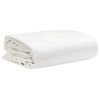 vidaXL Tarpaulin White 1x2.5 m 650 g/m&sup2;