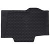 vidaXL Car Mat 3 pcs Black Rubber