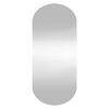 vidaXL Wall Mirror 35x80 cm Glass Oval