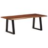 vidaXL Coffee Table Honey Brown 110x55x40 cm Solid Wood Acacia