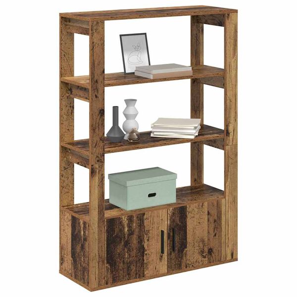 vidaXL Sideboard Old wood 30 x 80 x 119.5 cm Engineered wood