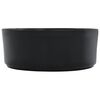 vidaXL Wash Basin 36x14 cm Ceramic Black