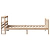 vidaXL Bed Frame without Mattress 90x200 cm Solid Wood Pine