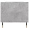 vidaXL Coffee Table Concrete Grey 90x49x45 cm Engineered Wood