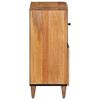 vidaXL Sideboard with Door Natural 80 x 33.5 x 75 cm Solid Mango Wood