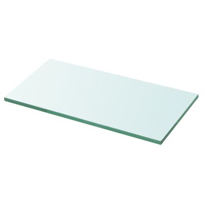 vidaXL Shelf Panel Glass Clear 30x12 cm