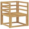 vidaXL Outdoor Sofa Set Solid Acacia Wood White