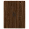 vidaXL Wall Mounted Cabinets 2 pcs Brown Oak 69.5x34x90 cm