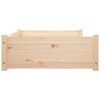 vidaXL Dog Bed 105.5x75.5x28 cm Solid Pine Wood